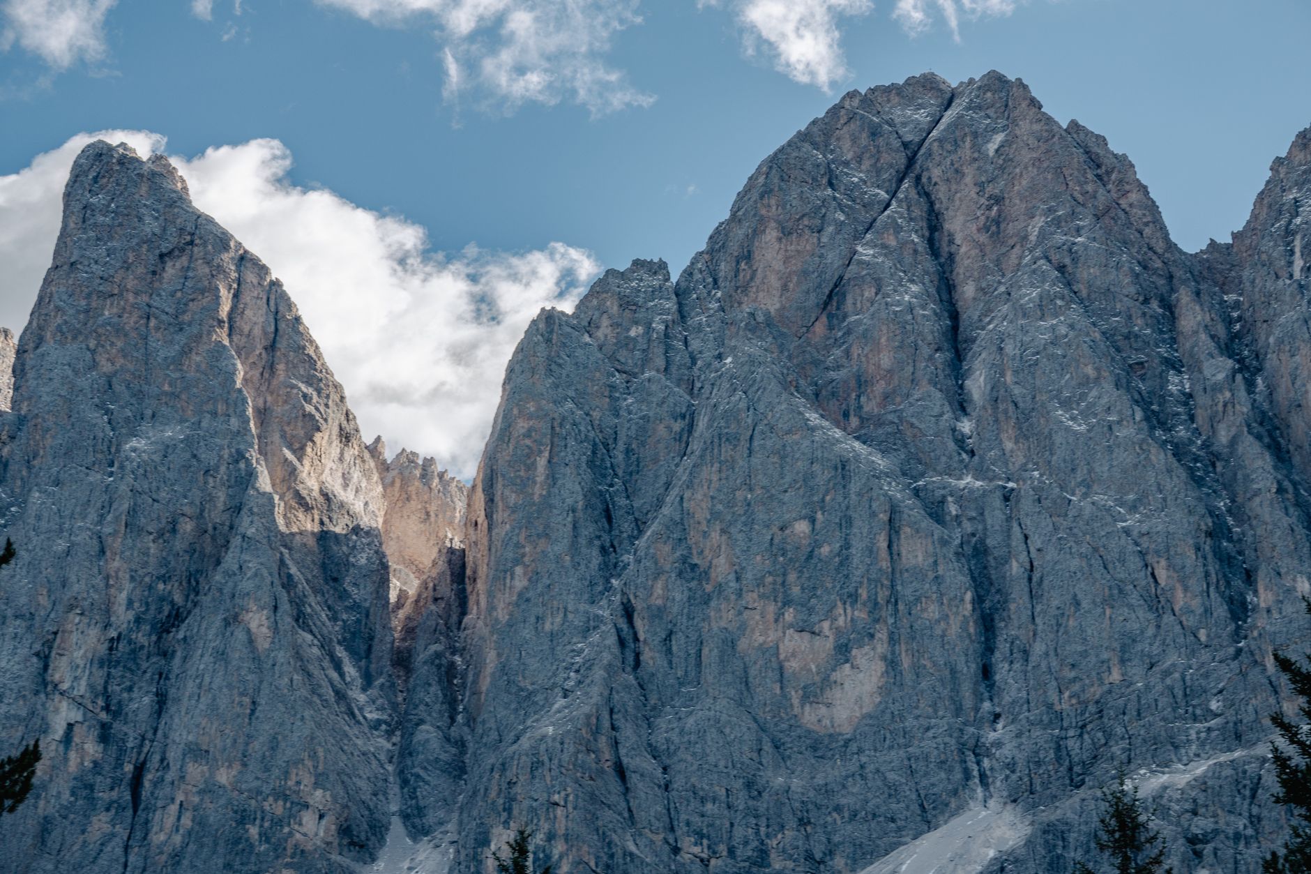 Dolomites high alpine trails